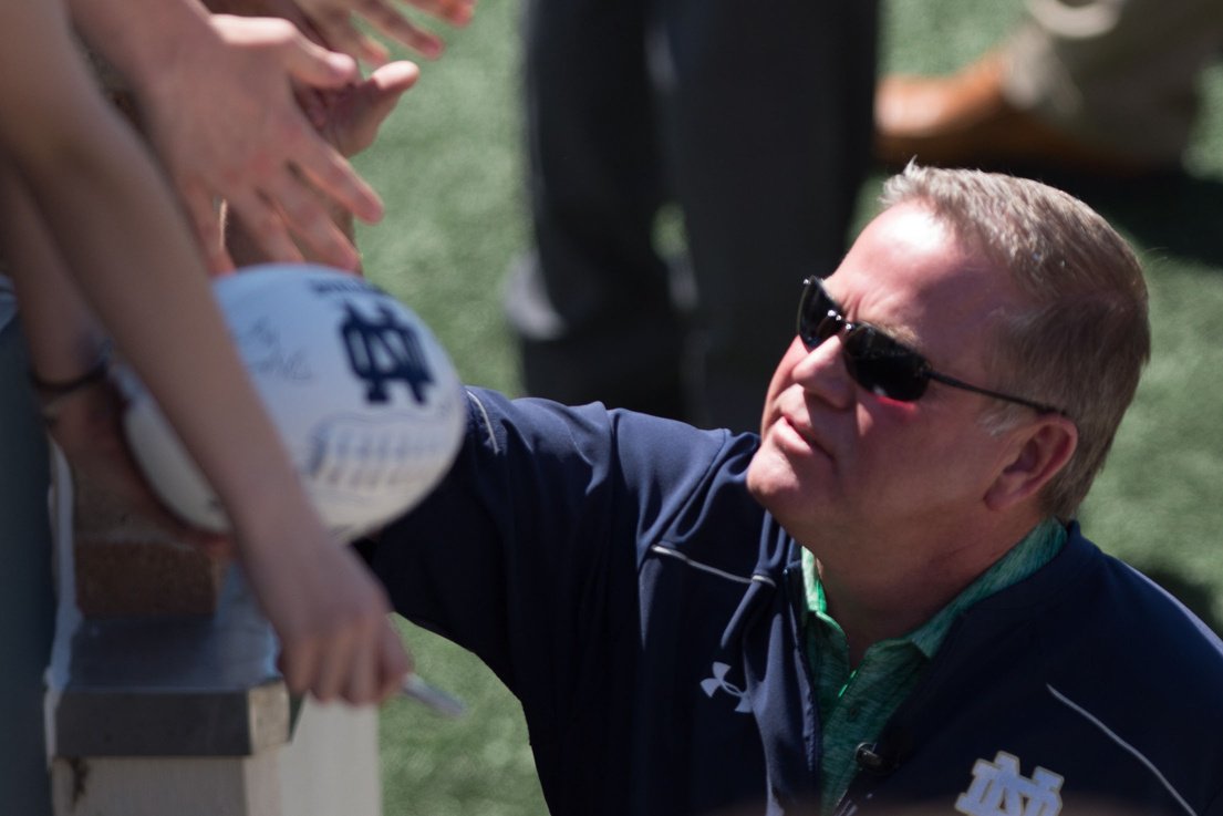 CHSN__'s tweet photo. "Everything's on the table" for changes to Brian Kelly's coaching staff

https://t.co/acSXs1OSwL (@JJStankevitz) #NotreDame #NDTalk https://t.co/XYzQBZnfeD