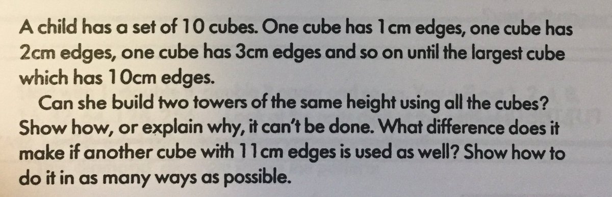 MrsJLarsen's tweet photo. #tepamath here's a fun problem! https://t.co/0R8SlT7JQP
