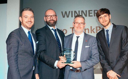 lenovo_UKI's tweet photo. Last week at the #V3TechAwards, our brilliant #Lenovo ThinkPad X1 Carbon picked up the award for product of the year! https://t.co/VN4ux5g9nT