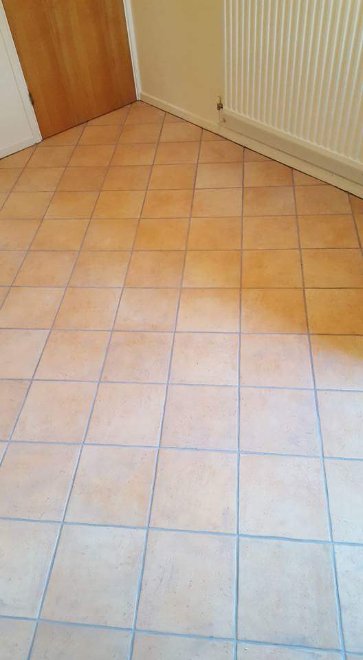 CarpentryTiling's tweet photo. After photos of a newly tiled kitchen floor, kitchen plinths were also cut down in height https://t.co/diCabUiHnE