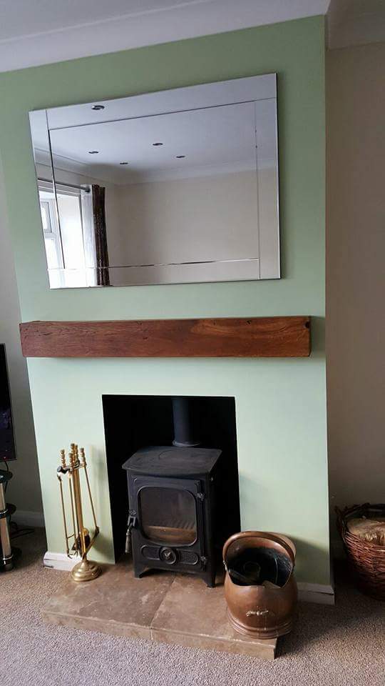 CarpentryTiling's tweet photo. Before and after photos of an oak beam I fitted at home. Beam supplied by @reclaimsalvage https://t.co/bcE44vZSEt