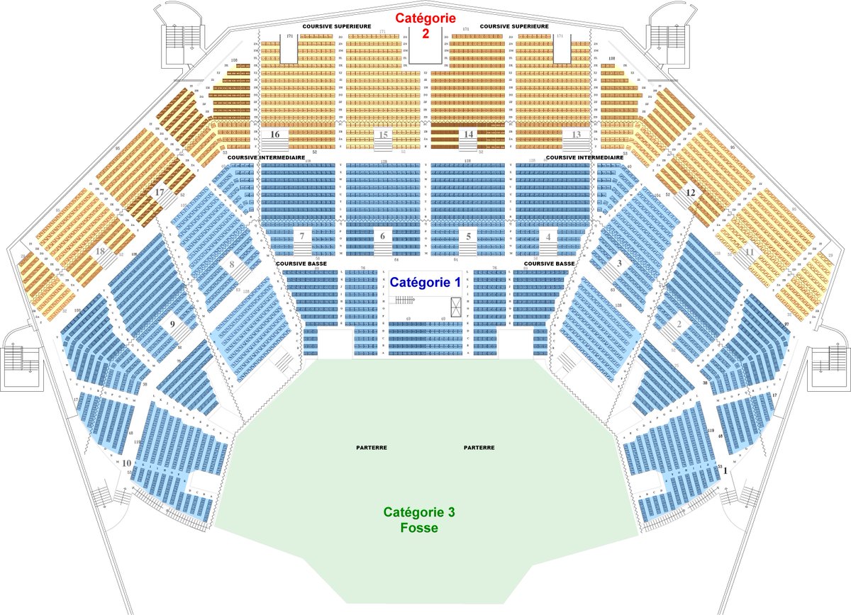 Les Enfoires On Twitter Enfoires2017 Ci Joint Le Plan Du Zenith De Toulouse Et Des 3 Categories Places Visibles Sur Plan Lors De L Achat Pts Vente Sites Web Https T Co E8bet1qp29
