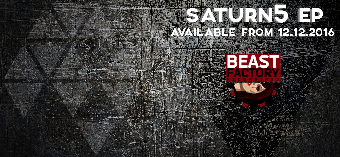 joisaudinomusic's tweet photo. Saturn5 #Ep out on 12.12.16 on #beastfactory records
#JoisAudino #Techno #nextweek #newtracks #beatport #digitalstores https://t.co/HkiBOF1BGh