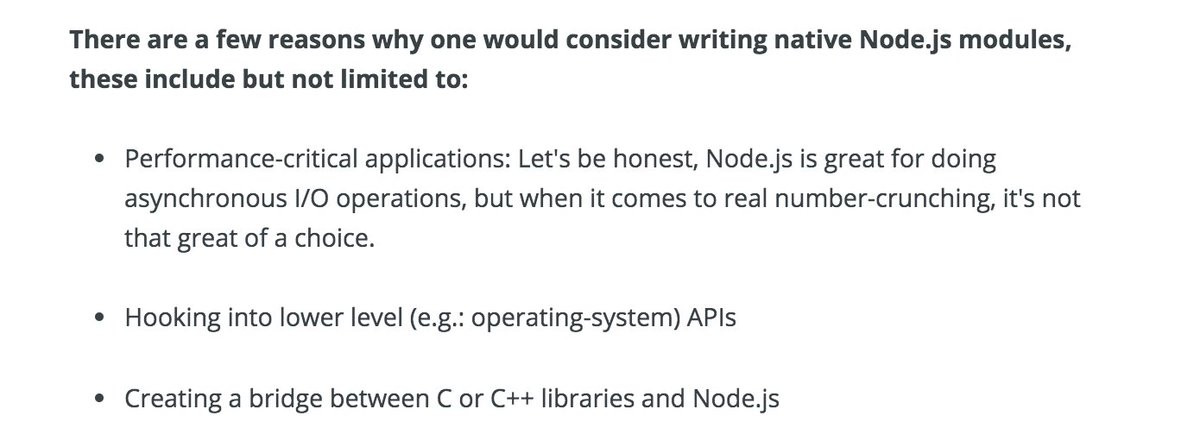 NodeJS_Daily's tweet photo. Writing Native Node.js Modules - Node.js at Scale
#nodejs #tutorial #modules @nodejs

https://t.co/f4ixS6tvjE https://t.co/2hoDN4YqaD