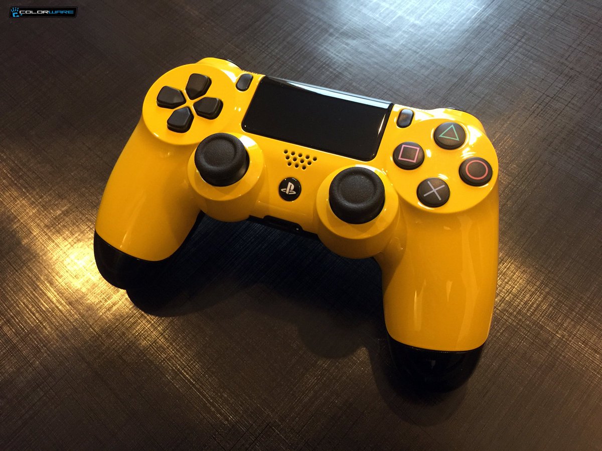 ColorWare's tweet photo. To celebrate #CyberMonday, we're giving away a #ColorWare custom PS4 controller. RT and Follow to enter. Winner will be picked tomorrow! https://t.co/OfWbvSZL8N