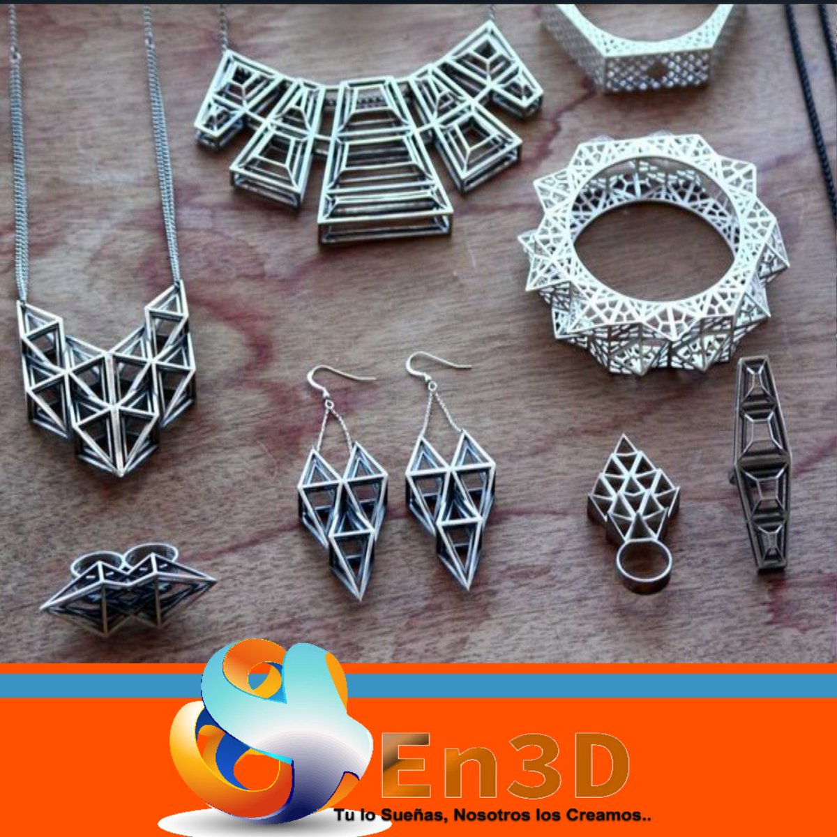 En3DLA's tweet photo. Creamos e Imprimimos todo tipo de artículos del sector económico e industrial en @En3DLA #joyería3d #juguetería3d #ferulas3d #protesis3d https://t.co/2GqQwZ5AdG