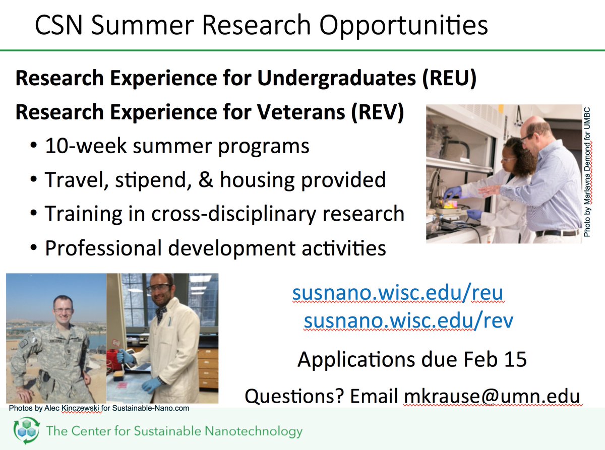skegeeCAS's tweet photo. Undergraduates - Research Opportunity - in Nanotechnology at 13 renowned universities including @TuskegeeUniv https://t.co/581ZRgl3Y4