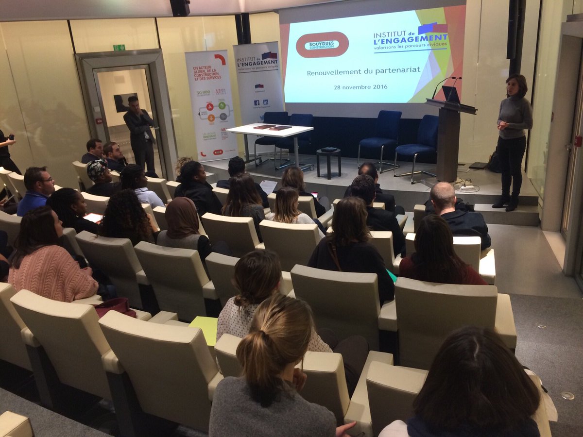 i_engagement's tweet photo. L'Institut de l'Engagement et @Bouygues_C viennent de renouveler leur partenariat !
#LiveIDE2016 https://t.co/i5DXPQOinQ