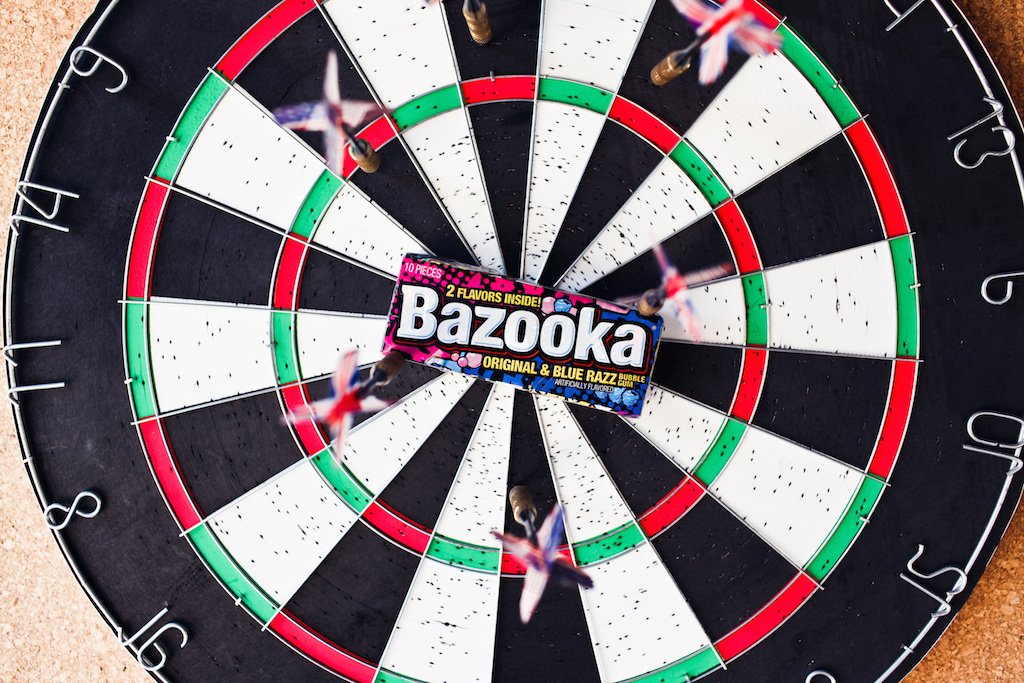 RealBazookaJoe's tweet photo. Always aim for greatness!  🎯  #motivationmonday #BazookaBubbleGum https://t.co/fd51K3pZhE