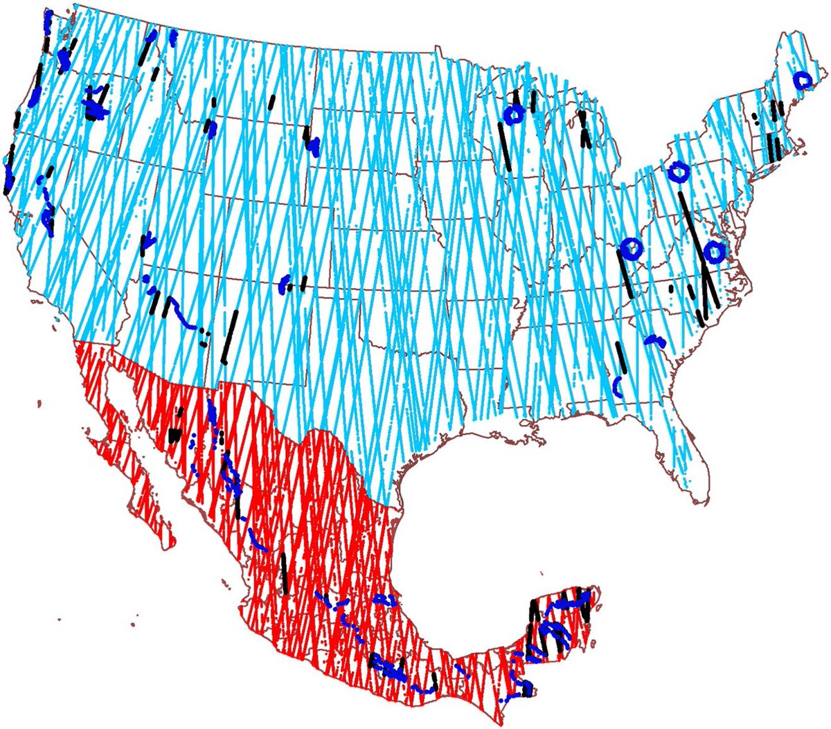 mikewulder's tweet photo. [1/2] #NASA assets in action! Nelson etal. Space laser estimates of #biomass for US &amp; Mexico. #GLAS #GLiHT #lidar
https://t.co/PHM74QsBui https://t.co/SPKT82XevP