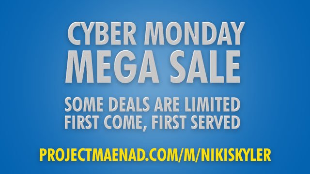 Cyber Monday? That's a thing? OK then... VIDEO SAAAAAALE!!! https://t.co/Sw0qPuG0Ty https://t.co/8Ky