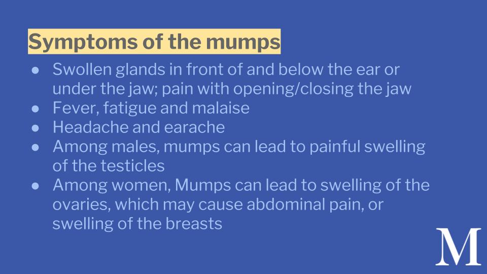 CoMissourian's tweet photo. 73 cases of the mumps have been confirmed at MU. Get answers to common questions about the disease: https://t.co/uByJd2cBQX https://t.co/SdCBFx1lMs