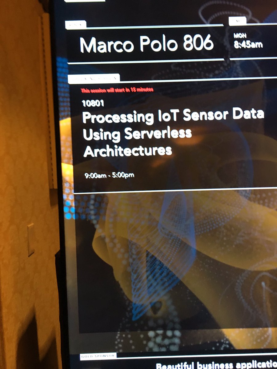 iamfiscus's tweet photo. Thanks intel for the #intel #edison to hack on in this workshop. #aws #awsreinvent https://t.co/wUnARMSfJH