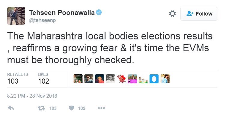 jal_kukdi's tweet photo. BJP lost: Demonetisation went against Modi.
BJP won: EVMs have been tampered. https://t.co/A3wBVi452l