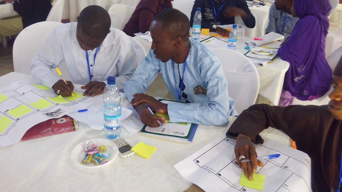 Valucon_biz's tweet photo. Developing  a  Business  Model  canvass Day 1 at the  BOI YES P Gombe in class session. https://t.co/I8m8X454tL
