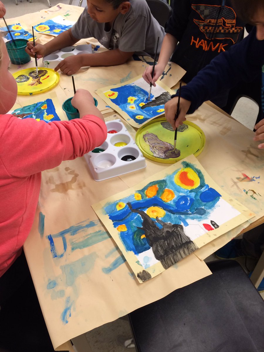 TSPSThomas's tweet photo. Junior Van Gogh's !!!#jamilamonahan https://t.co/wyQGoKdr5D