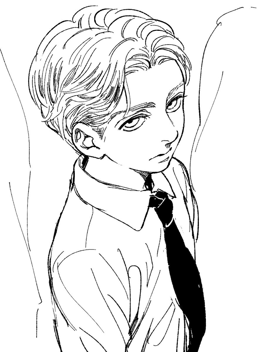 時折無性に無感情に少年が描きたくなる… 