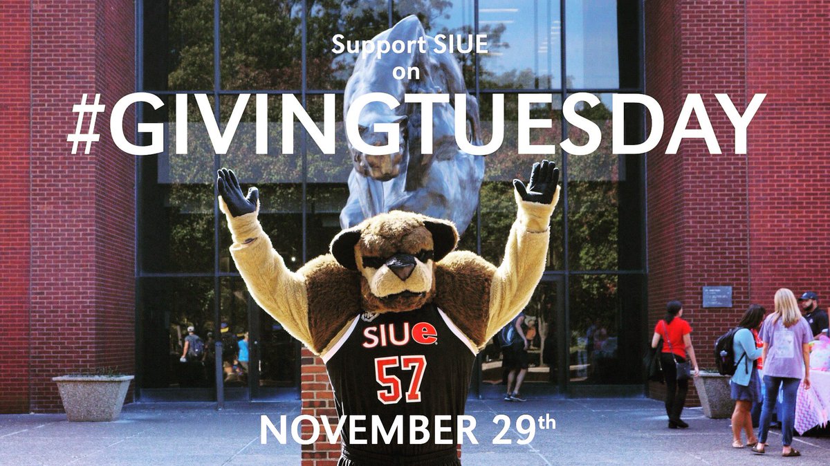 SIUECougars's tweet photo. It's not about how much you give, but that you give! Help support #SIUE on #GivingTuesday with your donation at https://t.co/RRztoitxBz https://t.co/AYQPMe1p7q