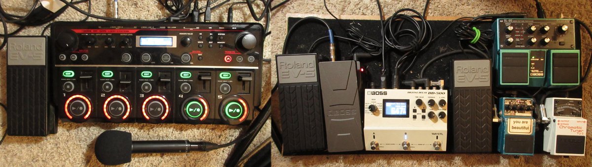 guitarmoderne's tweet photo. Reader's Rig https://t.co/Yr9lB03KFY #looping #Bosspedals https://t.co/3ip4YFyMZG