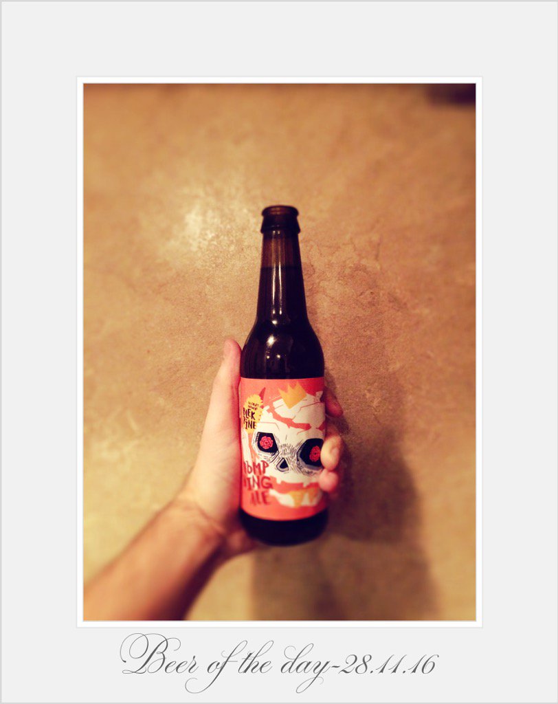 MarinovDesign's tweet image. #Beer of the day - 28.11.2016 #BlekPine #Pump #King #Ale
