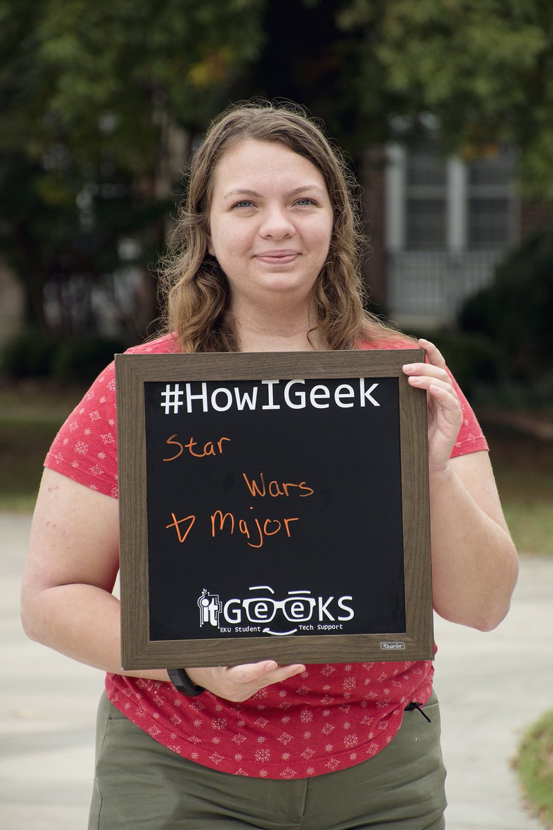 EKUGEEKS's tweet photo. The semester is almost over, but the #HowIGeek boards are still great! #GrabAGeek #EKU https://t.co/D77XO8BaV7