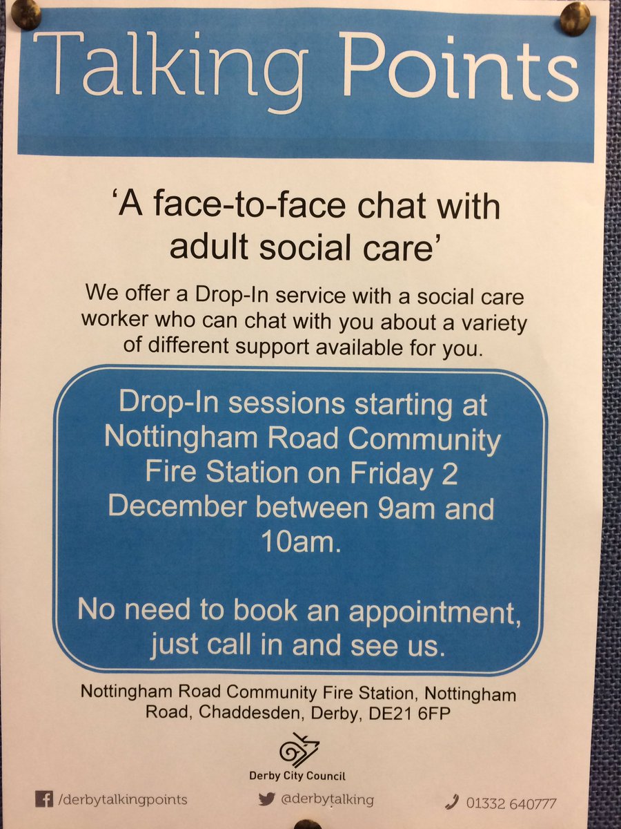 <a href="/DerbyshireFRS/">Derbyshire Fire & Rescue Service</a> working with <a href="/DerbyCC/">Derby City Council</a> to deliver accessible services to our local community please retweet to raise awareness