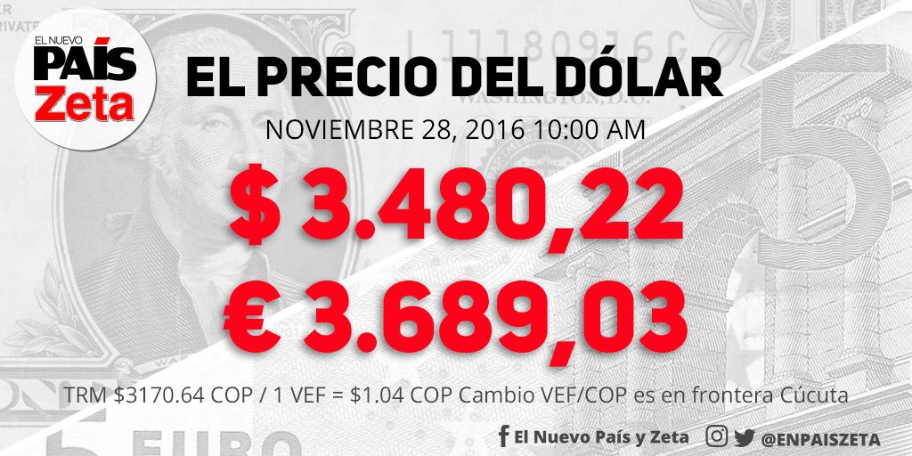 ElNuevoPais2026's tweet photo. ¡Dólar paralelo por las nubes este #28Nov! El colapso más grande del bolívar en toda su historia. https://t.co/RzxImr0c08