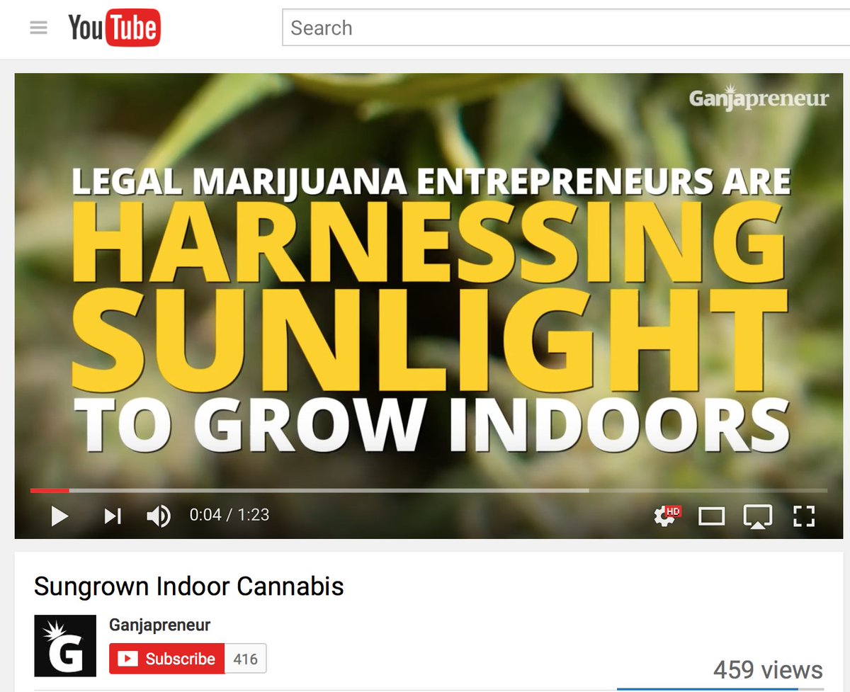Great video release featuring #DSSLighting and #SunGrownIndoor thx to Ganjapreneur ~ Featuring the #BestofBothWorlds with #mmj #cultivation
