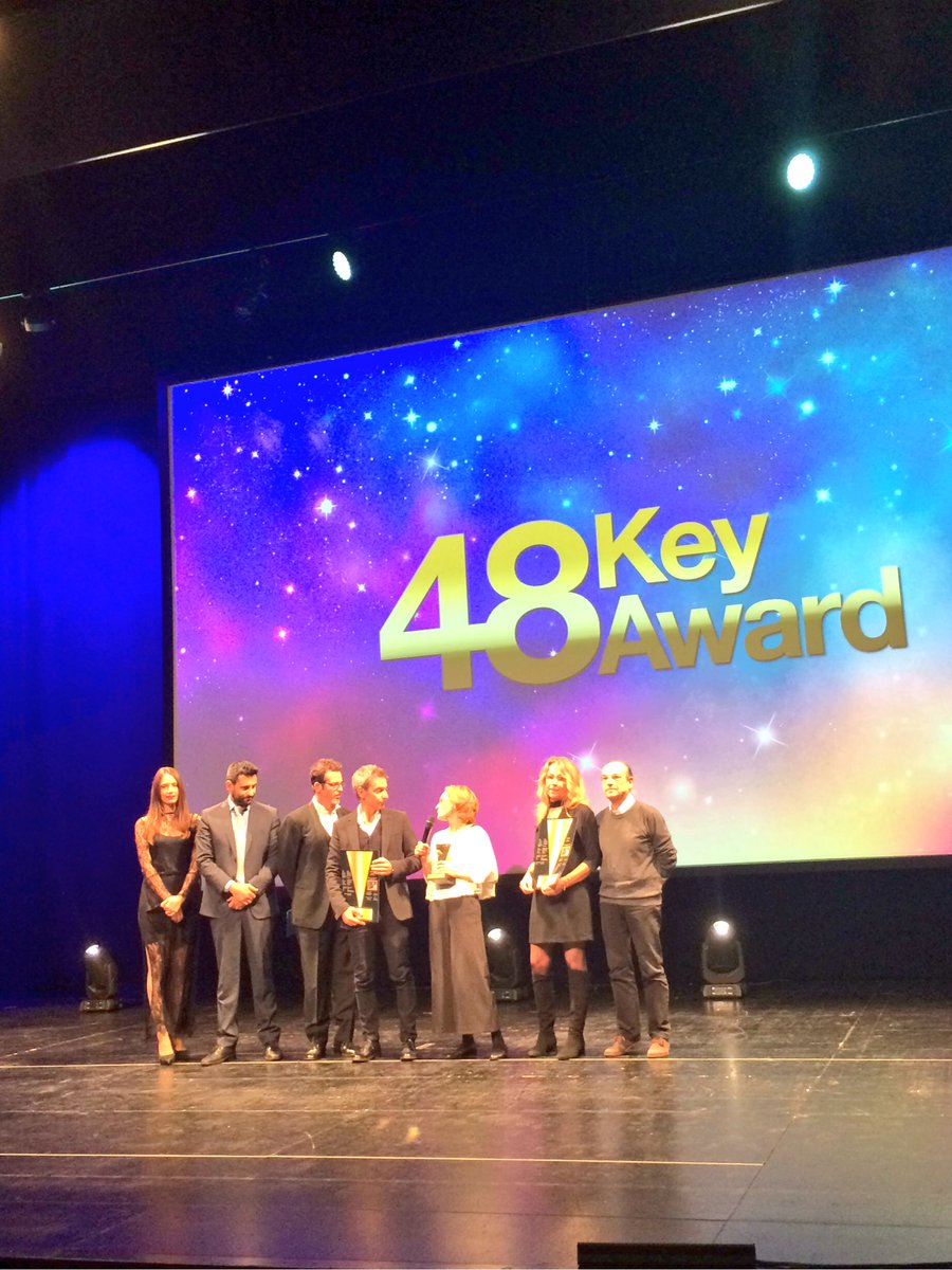 Manuela1776's tweet photo. #48keyaward @sorgenia RED Communication bravissimi. Premio super meritato https://t.co/ZueMkCVVQZ