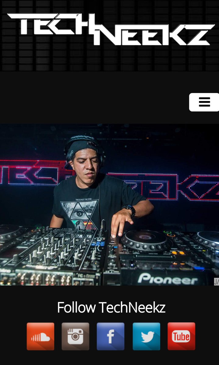 DJTechNeekz's tweet photo. Excited to Announce https://t.co/GqMNaF7gP8 is now Live! NEW Merch & Music Releases & Track any UpcomingEvents + more, Much Love! #TechNeekz https://t.co/r9JXh2VMT9