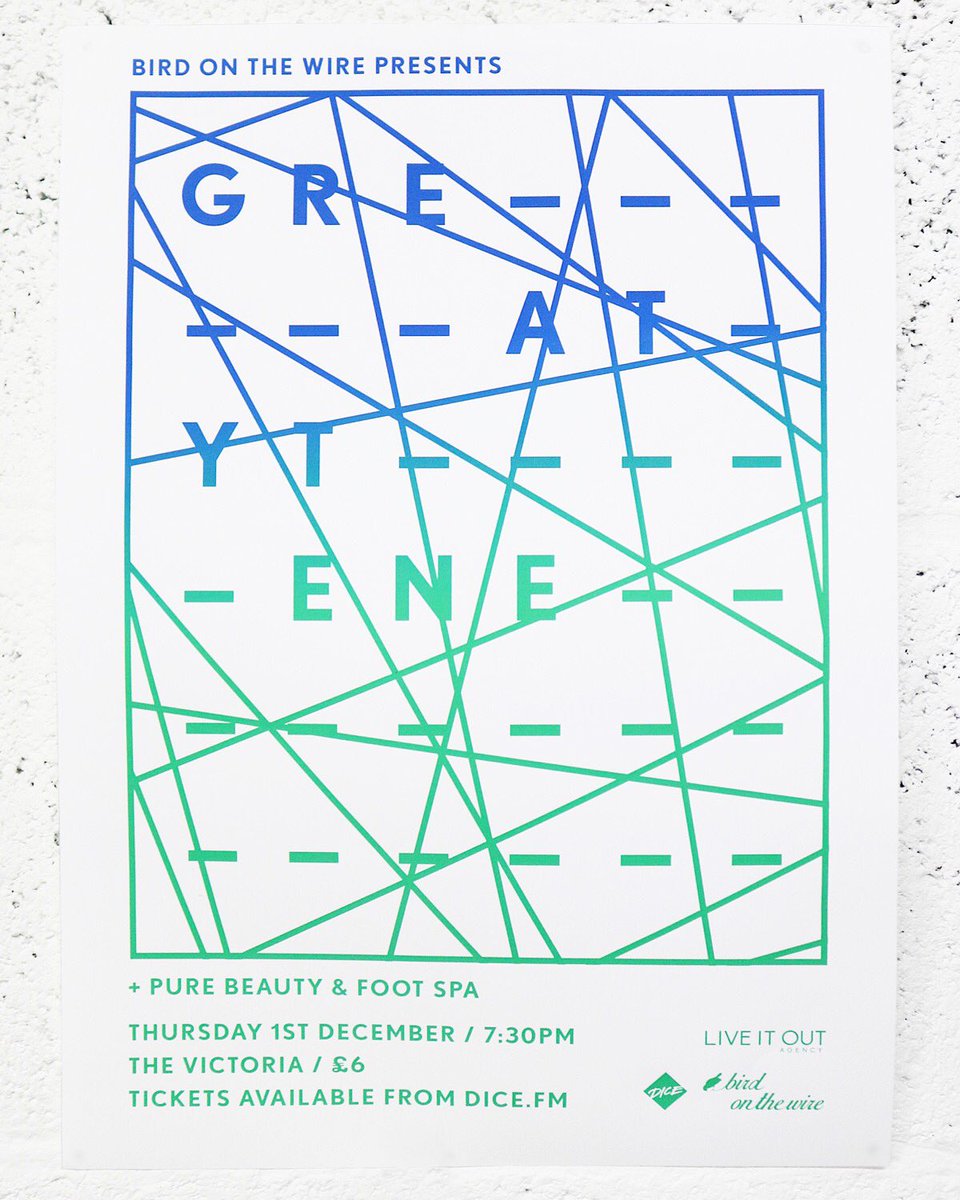This is on Thursday! Excited to have <a href="/PureFknBeauty/">Pure Beauty</a> &amp; Foot Spa joining us at <a href="/VICTORIADALSTON/">The Victoria Dalston</a> for it! Grab tix here: dice.fm/event/great-yt…