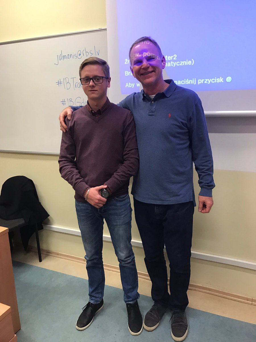 V1tyshka's tweet photo. Thak you to @Jurisu for excellent lectures #IbGdansk and of course for #IbTraction https://t.co/BhCRIgLLgw