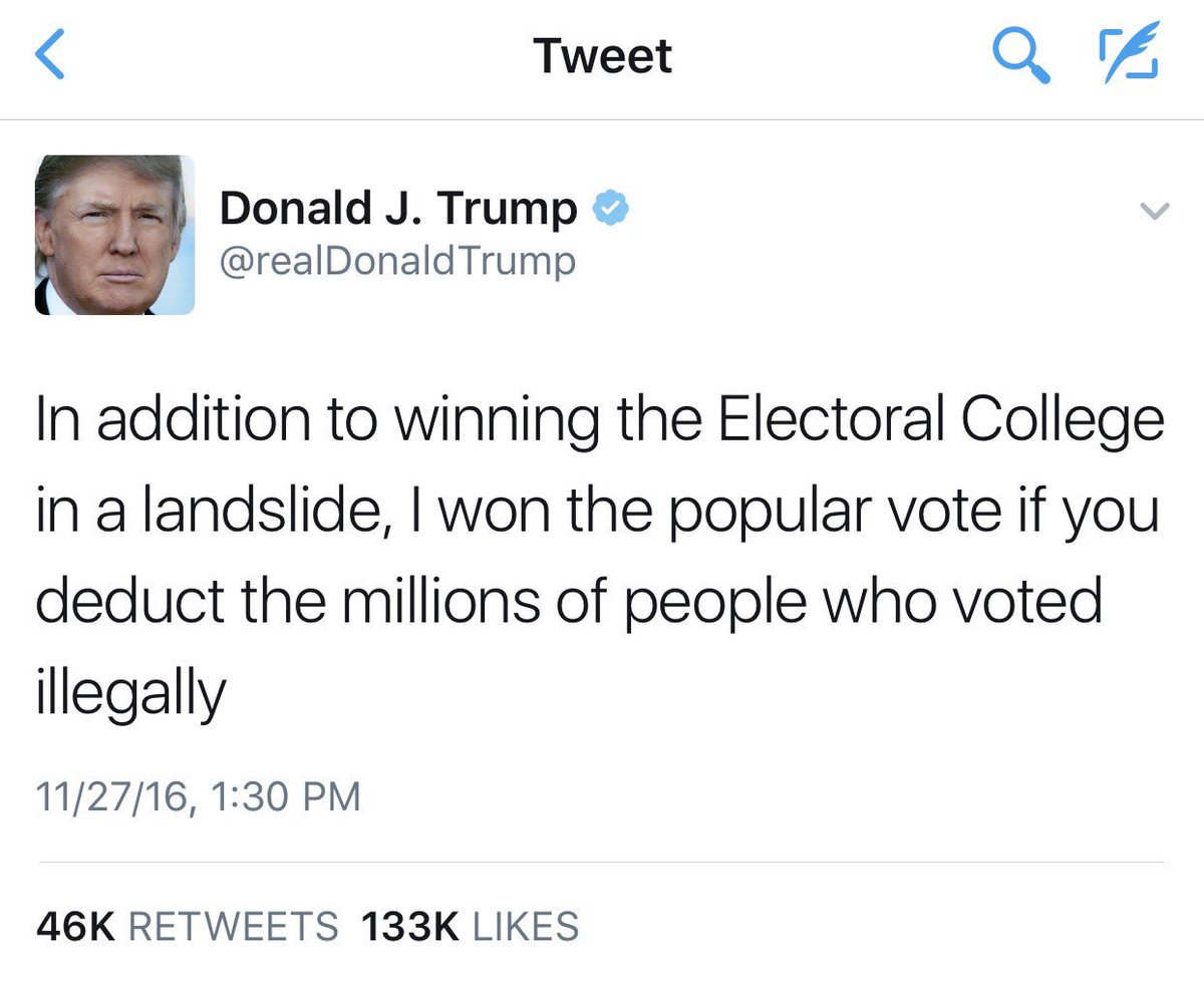 mck_rose's tweet photo. Who gave @realDonaldTrump back his twitter? Can @twitter just mute him? #thestuffhesays #itsembarrasing https://t.co/vfEp6fVyYa
