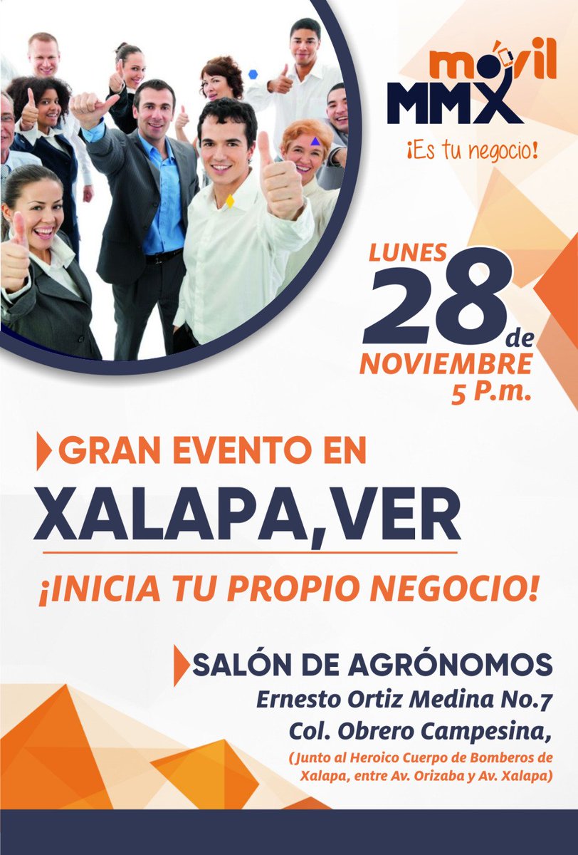 Ivnvite2's tweet photo. HOY GRAN EVENTO EN XALAPA MMX MOVIL CON LA PARTICIPACION EL DIRECTOR GENERAL 
#MMX 
#MMXMovilestunegocio
#MMXMOVIL
#MensajesMexico https://t.co/YU7ArkYa6e