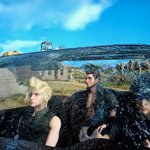 【FF15】ゲットして僅か1分で事故ｗボロボロの車内で真顔なキャラがウケる!