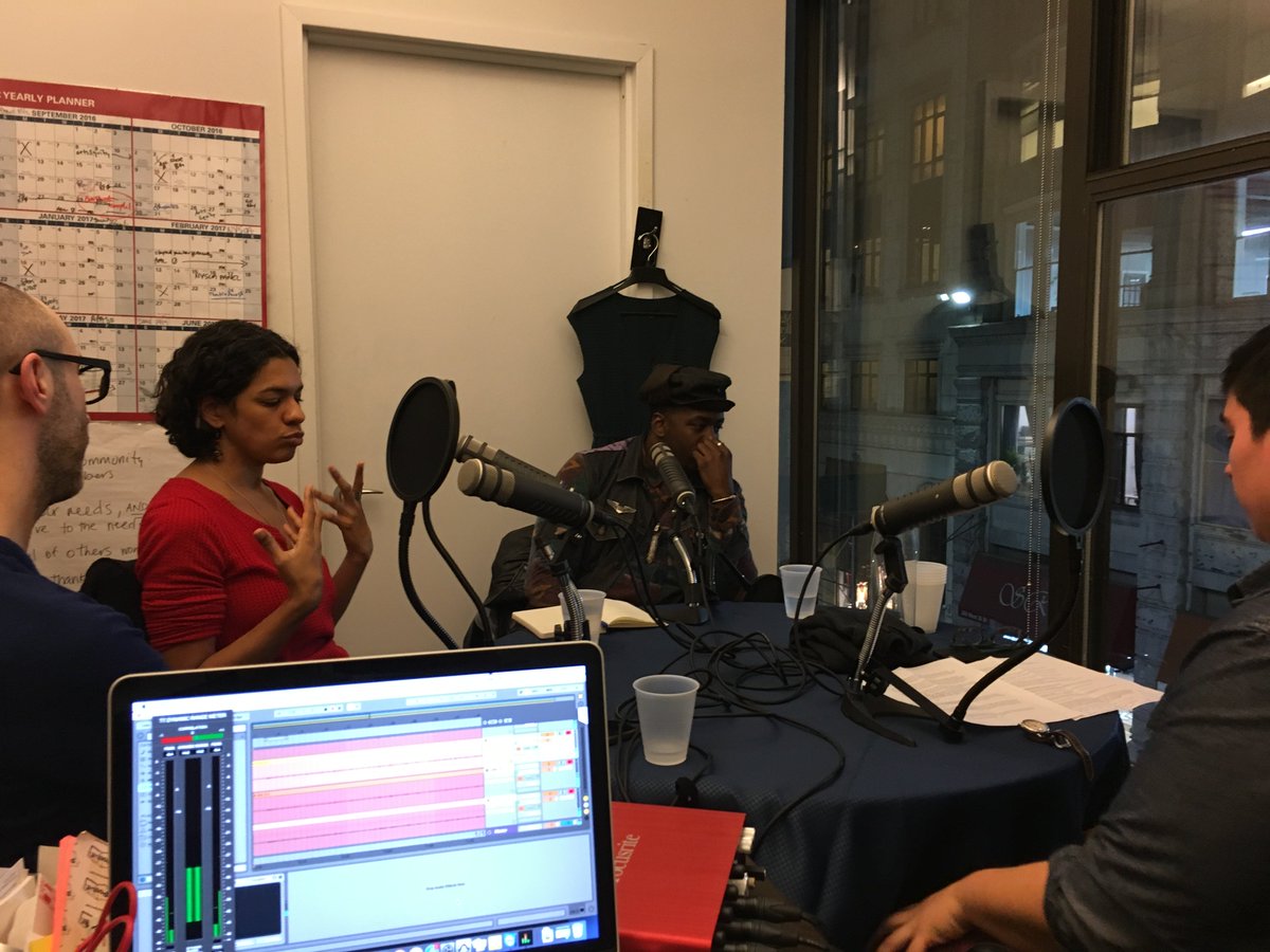 _FABnyc's tweet photo. #artWork the #podcast in the works!!Search for us on itunes-first ep w @The_Risa @dangerfishback @Rasuisms & Marya coming at you TMRW #jyeah https://t.co/DxpuUjiSMh