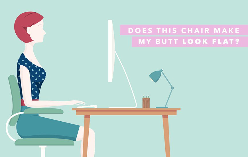 glamourmag's tweet image. Here's what sitting all day actually does to your butt: glmr.co/4twgxTy