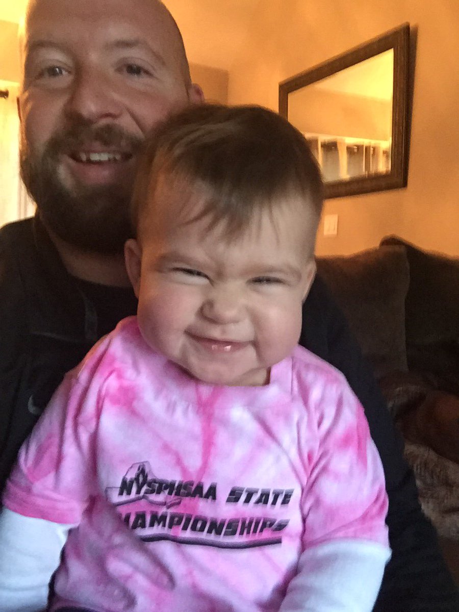 State champs and Livy can't even take the excitement.  Representing Somers football at daycare!!!!!