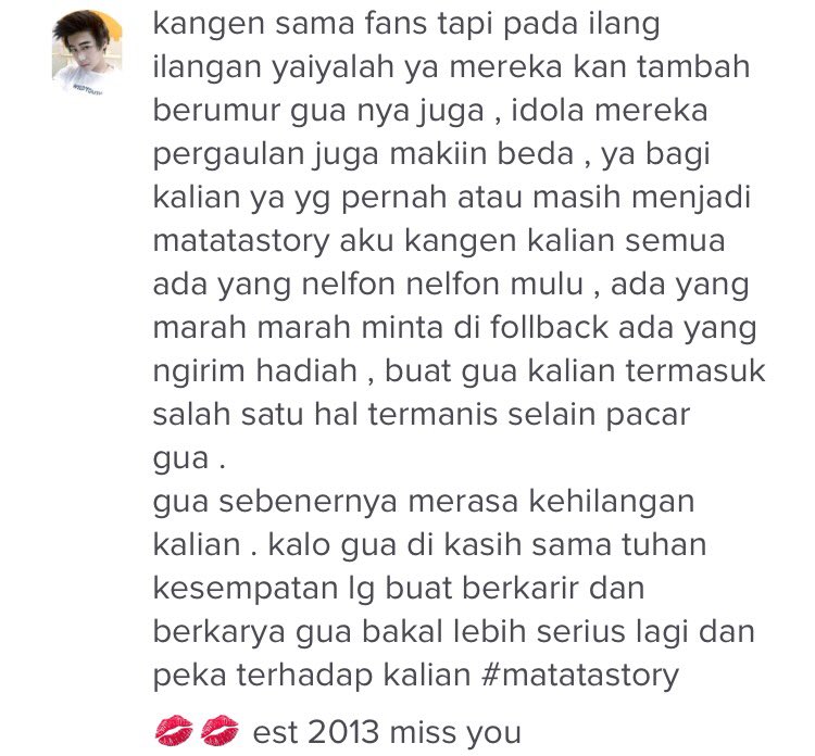 Alifmatata's tweet photo. dear matatastory #matatastory ❤️😭 https://t.co/NE72epI52R