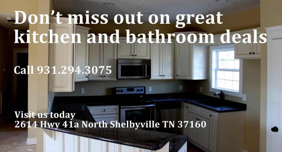 C_J_Wood_Design's tweet photo. Great #kitchen and #bathroom #furniture #deals at C and J Wood Design.
Call today 931.294.3075 or visit us at https://t.co/i435yDhRDp https://t.co/2PDcgvA3yq