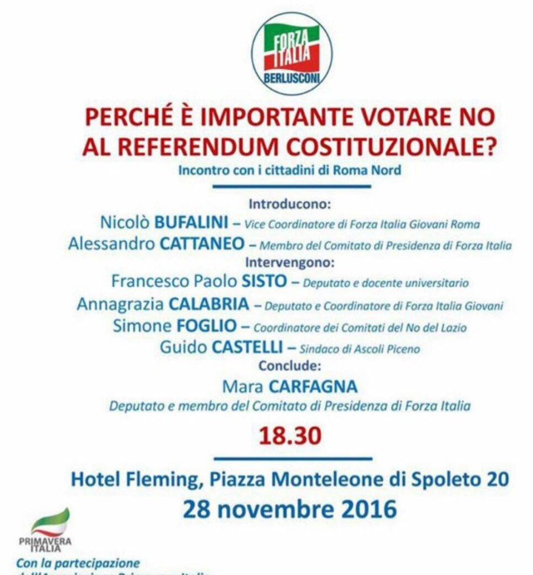 figiovanilazio's tweet photo. Dopo successo Iniziativa #PercheVotareNO @fig_roma Chiuderà #CampagnaReferendaria #Giov1Dicembre con #StudentiUniversitari @AngieCalabria https://t.co/Dd1ojpNPYL
