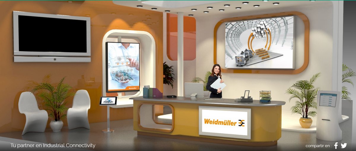 openindustry40's tweet photo. Visita el stand de @Weidmuller_ES, soluciones y servicios en el entorno industrial de #energía, #señales y #datos: https://t.co/ES59HOdzbF https://t.co/gNdE2EfpJ1