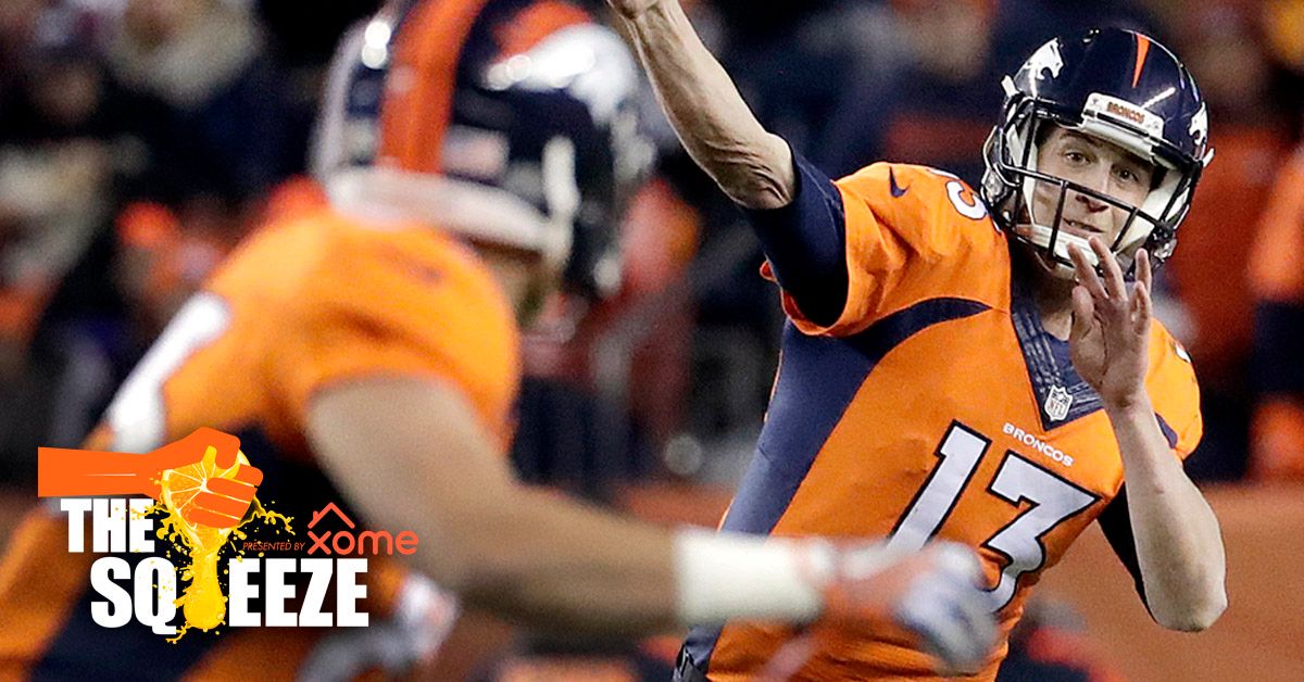 Broncos's tweet photo. .@csgazette: One fourth-quarter pass provides glimpse of @TrevorSiemian's future

📰 » https://t.co/0AiHgNluxm

#TheSqueeze https://t.co/fnHFV0hevY