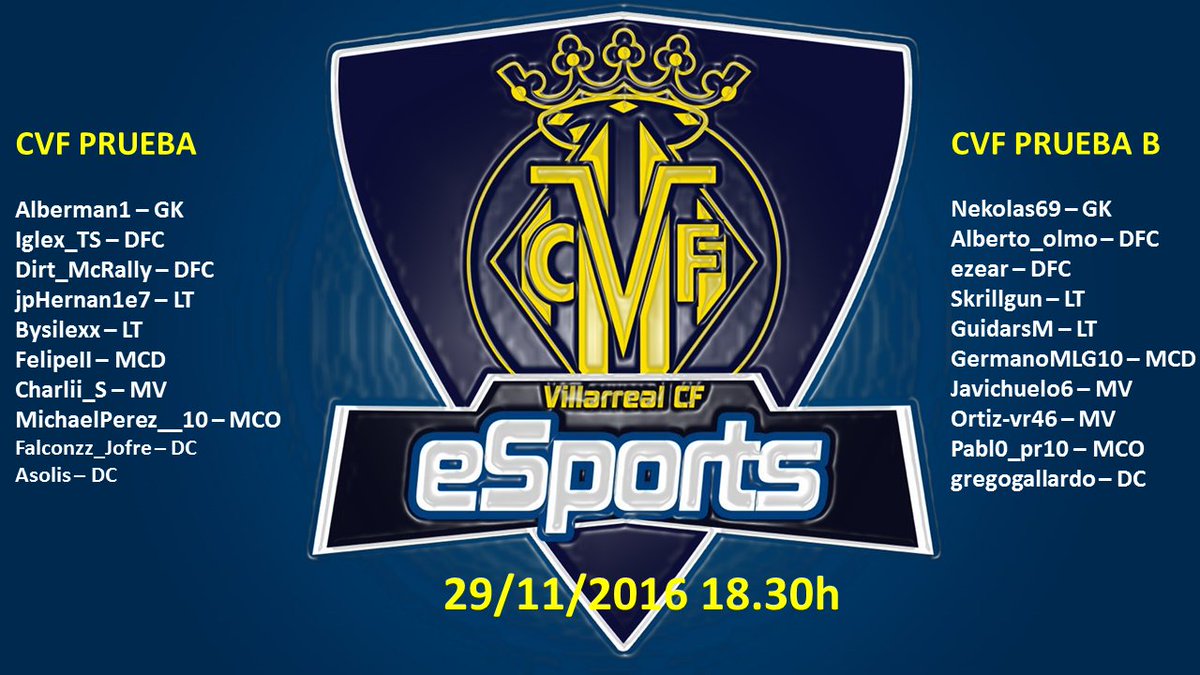 29-11  18.25h

20 jugadores confirmados.

Enviar petición al equipo que os sale encima de vuestro ID.

TeamSpeak: 51.254.219.7:10008