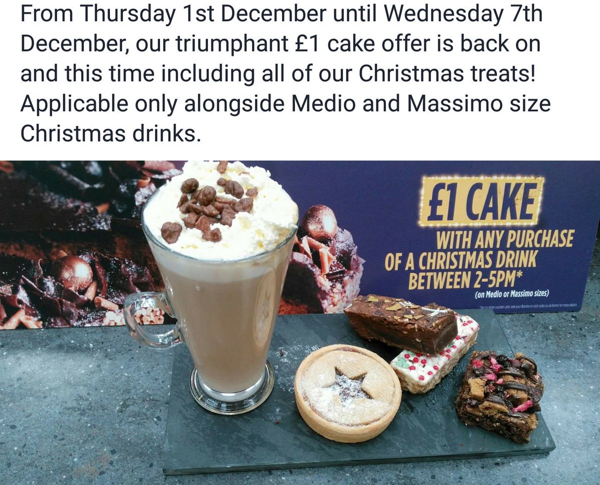 CostaPortTalbot's tweet photo. Get your cakes one pound cakes https://t.co/MWi4EhCfZU