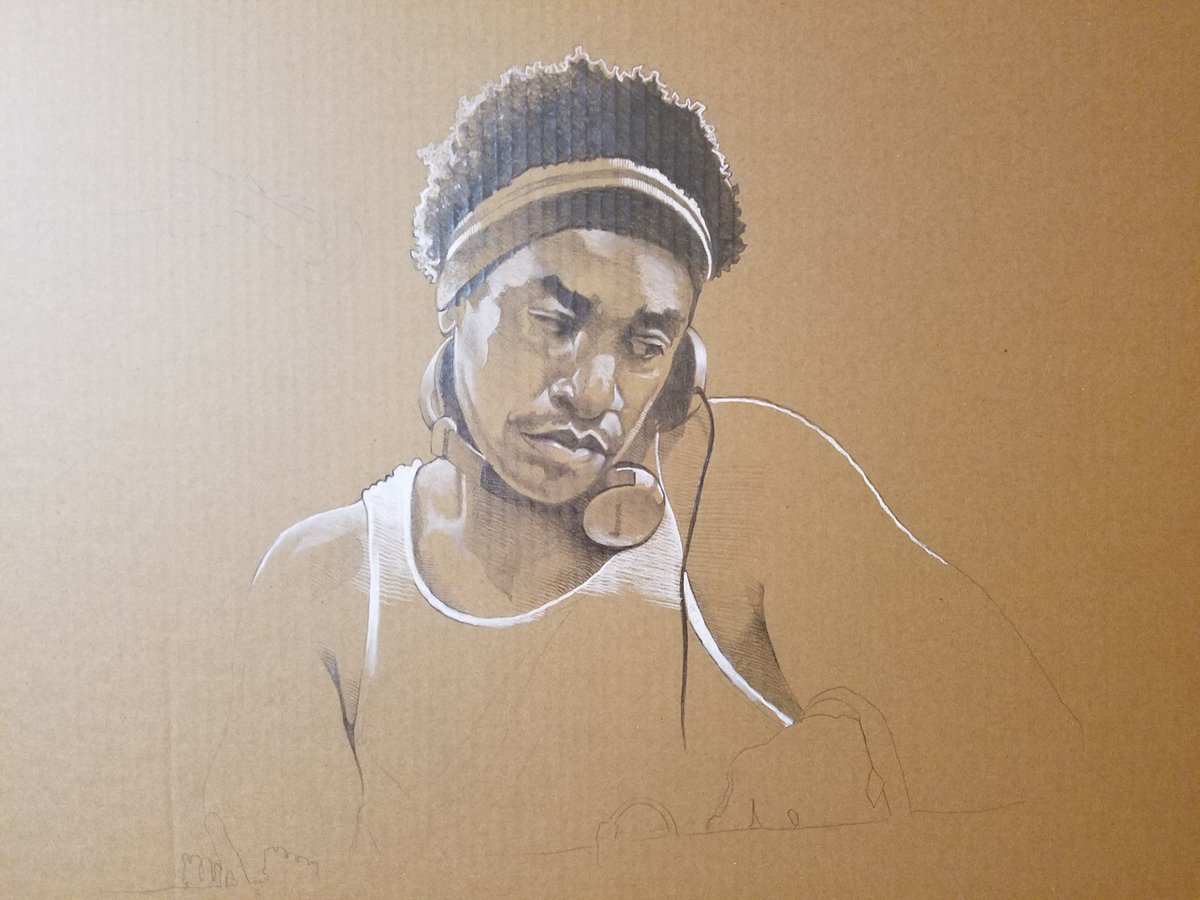 ajkatzart's tweet photo. Greetings girl &amp; welcome to my world of phrase/I'm right up to bat @DJPrincePaul (in progress) @hiphopgods @BlackMedallions @WeAreDeLaSoul https://t.co/lG7mShHeyb