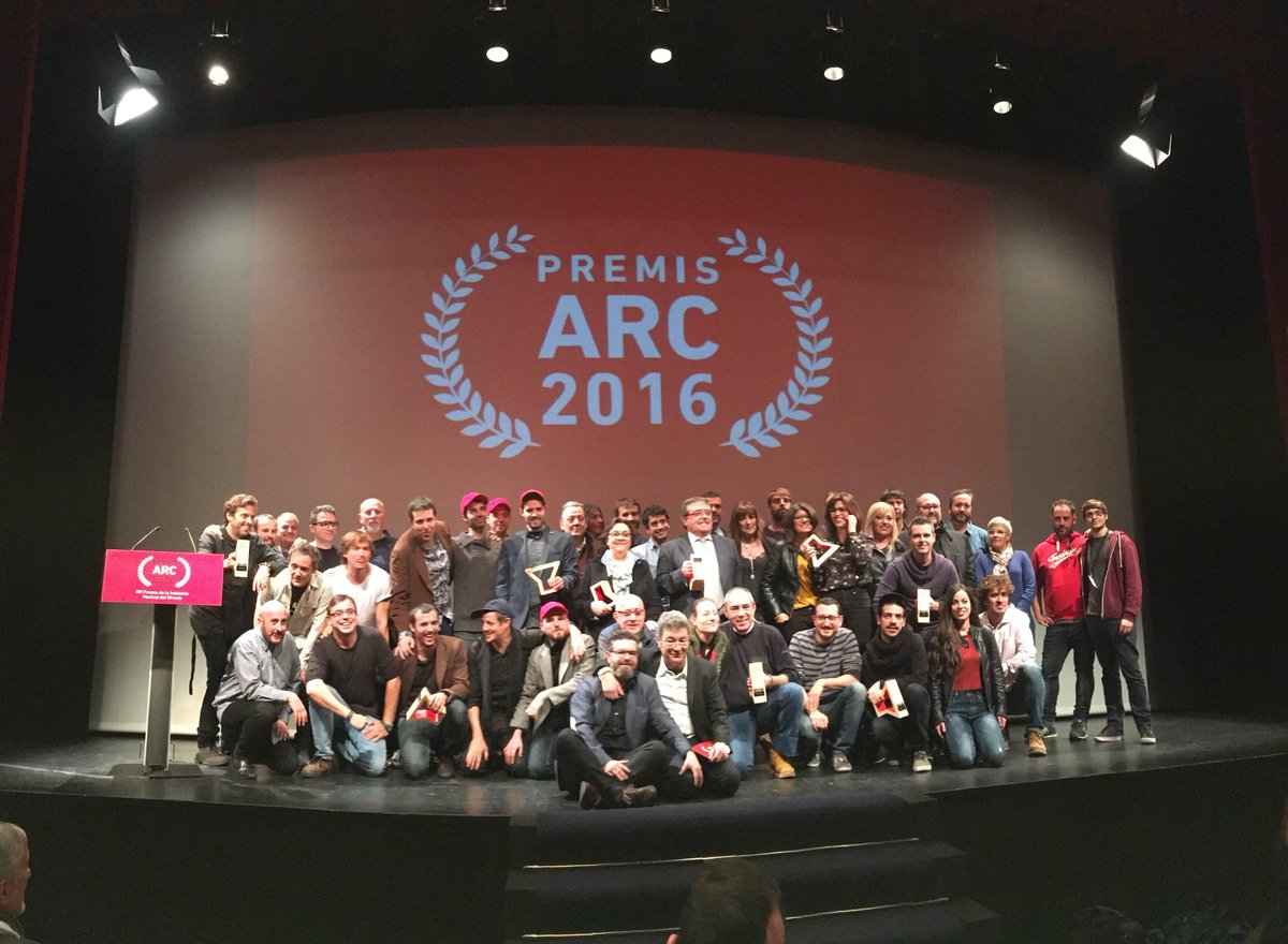 arcatalunya's tweet photo. Felicitats a tots els guanyadors dels #premisARC2016. Fins l'any que ve! https://t.co/umRst1ZFfL