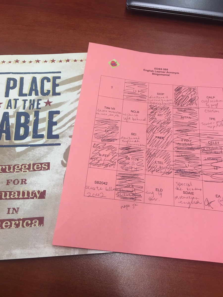 mranthonyCCHS's tweet photo. Winner Winner Chicken Dinner w @katherineohrbom EDSS 555 Bingo. #csusmedu17 https://t.co/dPcFjcBP3O