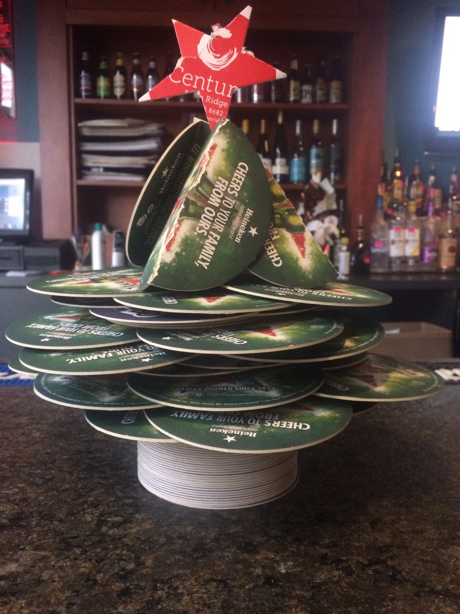 Bar coasters #HolidayEdition !! #HolidaysAreComing #ohChristmastree