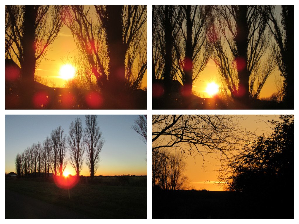 Sunset in #Goldcliff #NewportAtNight